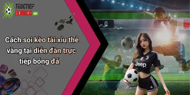 Cách soi kèo tài xỉu thẻ vàng tại diễn đàn trực tiếp bóng đá