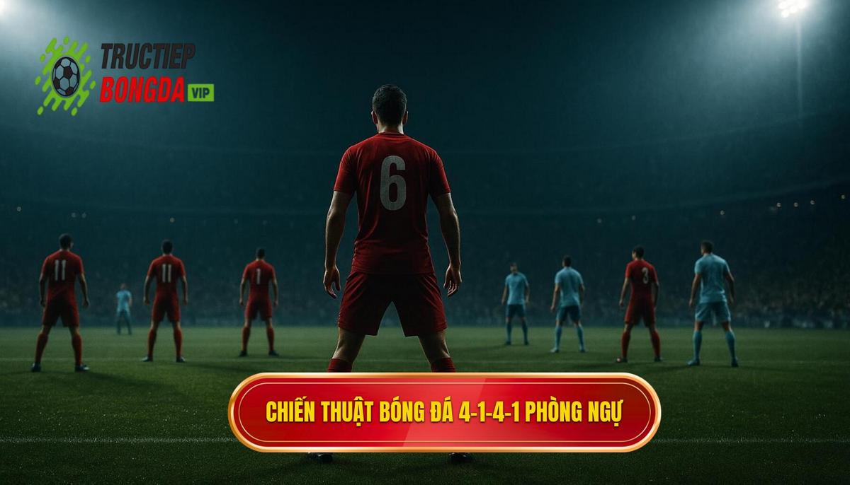 Nền tảng của Chiến thuật bóng đá 4-1-4-1 phòng ngự