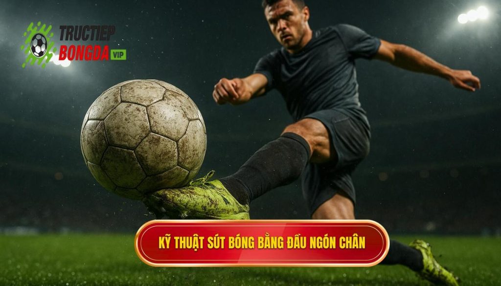 Kỹ thuật sút bóng bằng đầu ngón chân