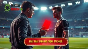 Luật phạt lăng mạ trọng tài 2026.