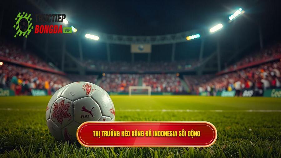 Tổng quan về thị trường Kèo bóng đá Indonesia