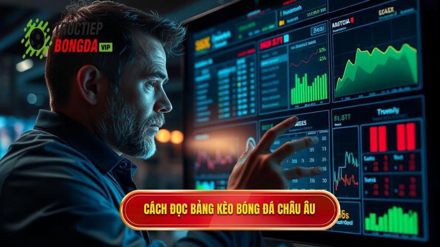 Cách đọc bảng tỷ lệ kèo bóng đá Châu Âu chuẩn xác