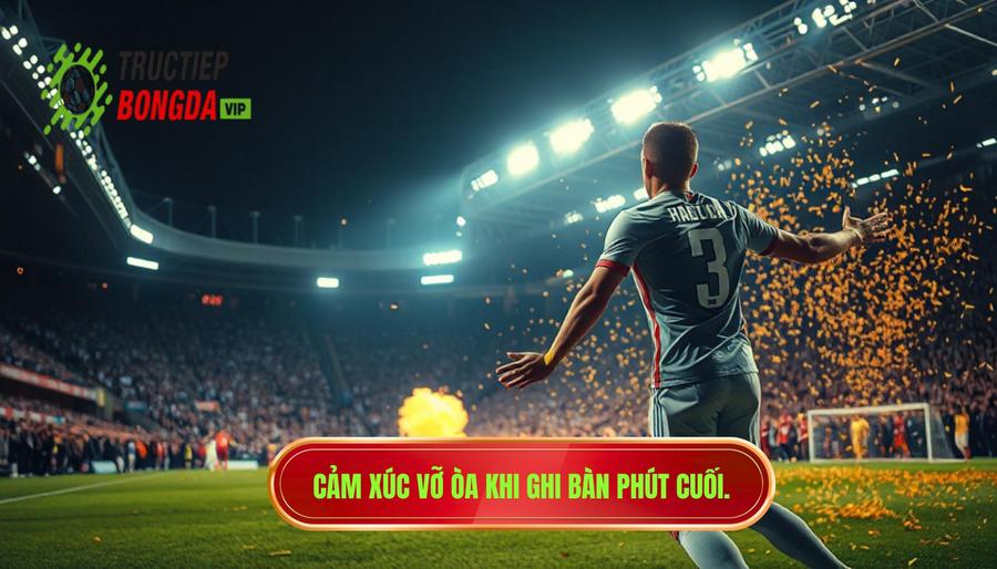 Sức hút mãnh liệt từ những bàn thắng phút cuối trực tiếp