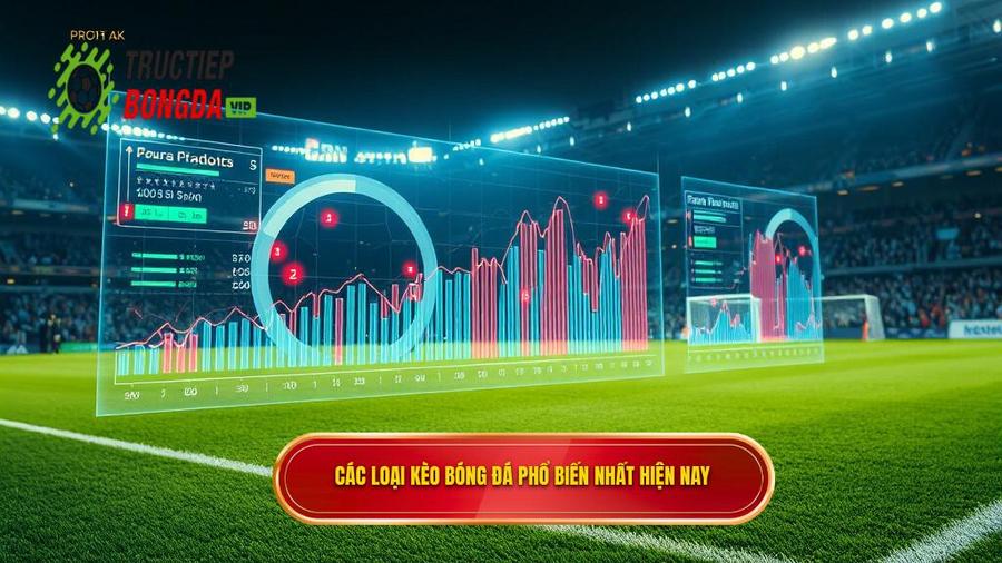 2. Các loại kèo bóng đá phổ biến nhất hiện nay