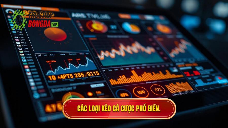 2. Các loại kèo cá cược phổ biến.