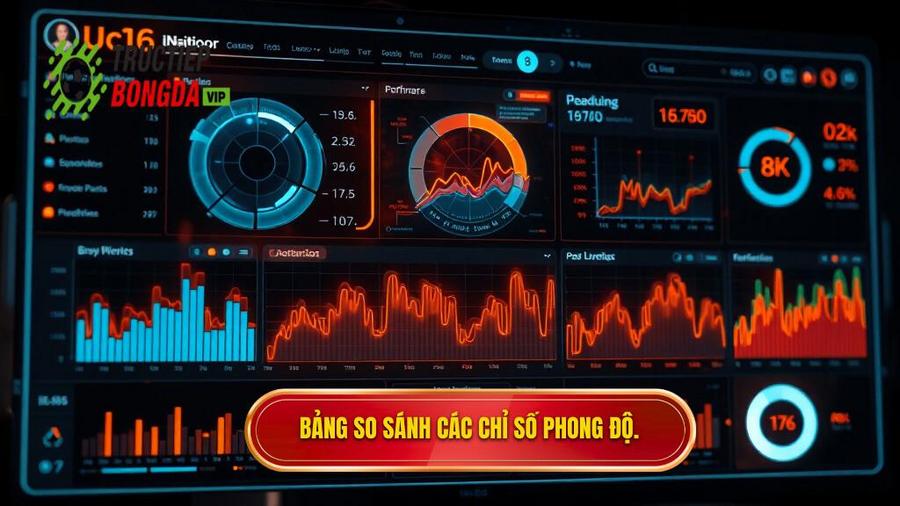 3. Bảng so sánh các chỉ số phong độ.