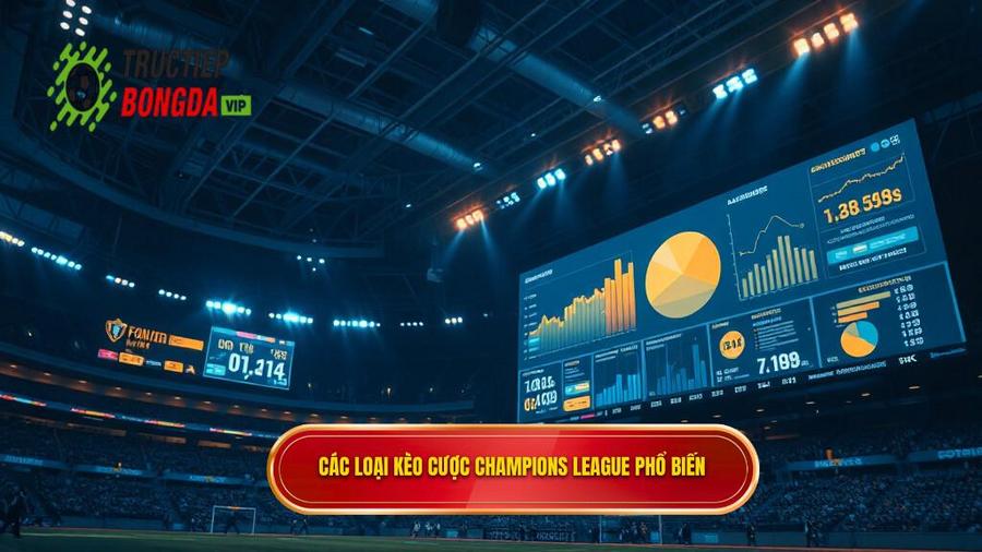 3. Các loại kèo cược Champions League phổ biến