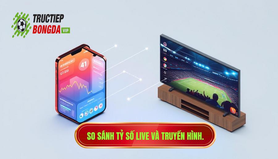 Phân tích đa chiều: Sự khác biệt giữa tỷ số live và xem truyền hình